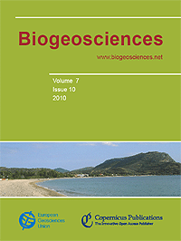 Enlarged view: Biogeosciences