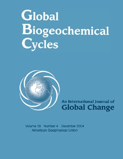 Enlarged view: Cover of Global Biogeochemical Cycles