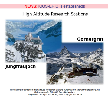 Enlarged view: Jungfraujoch_ICOS