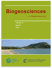 Enlarged view: Biogeosciences