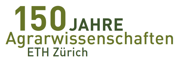 Jubiläumslogo 150 Jahre Agrarwissenschaften ETH Zürich